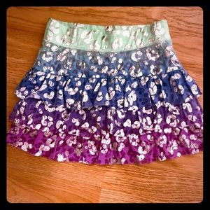 NWOT Justice Multi Color w/ Silver Cheetah Print